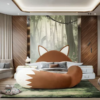 Scandi-Moroccan Low Bed With Tatami Calm (Double)
