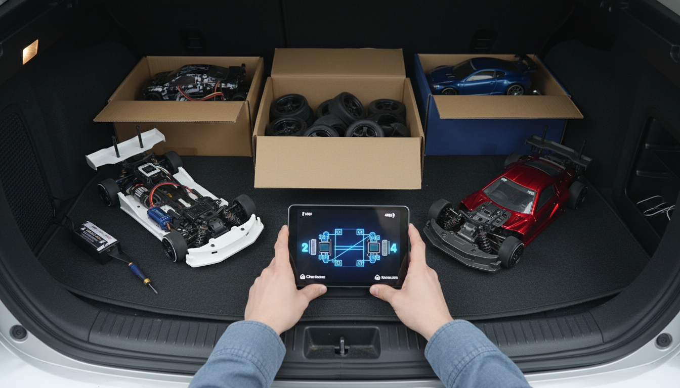 RC Drift Cars: 2WD vs 4WD (AWD) Explained
