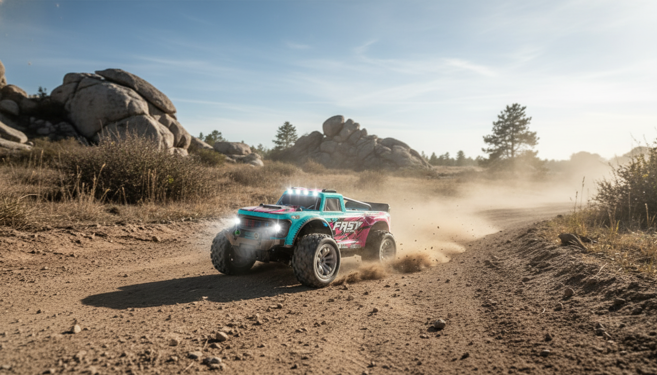 1:20 2WD RC Drift Truck With Lights: Drift & Trail Guide