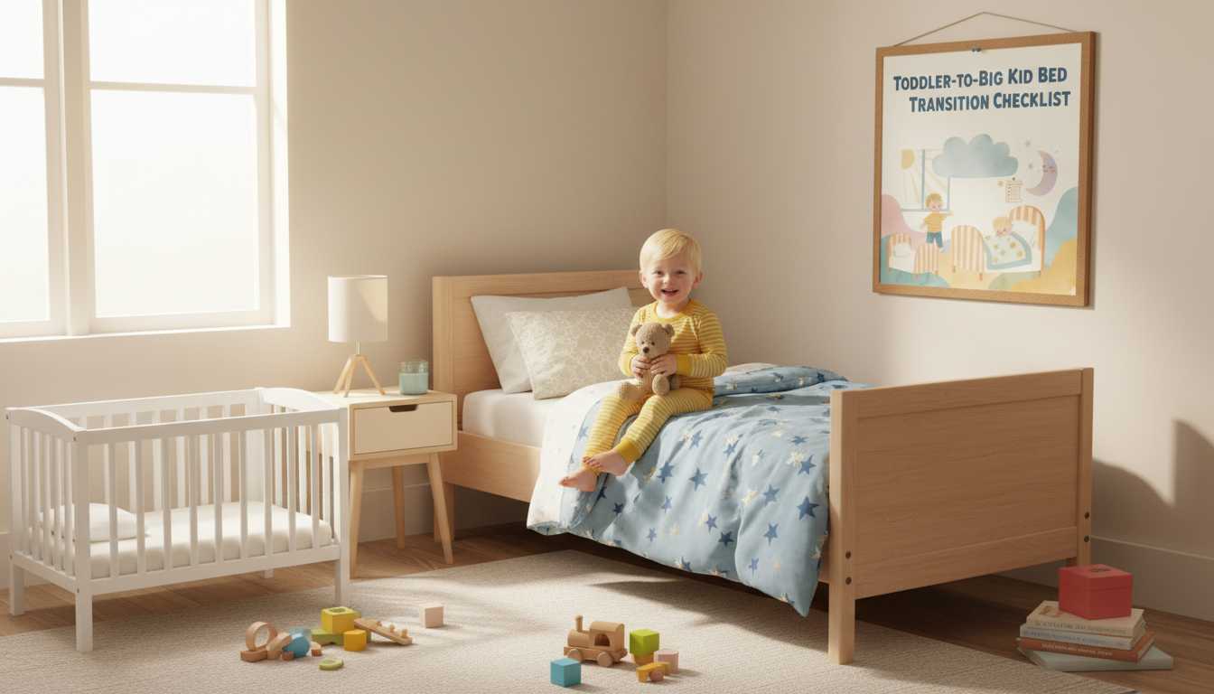 Big Kid Bed Transition Checklist (Printable) + Tips