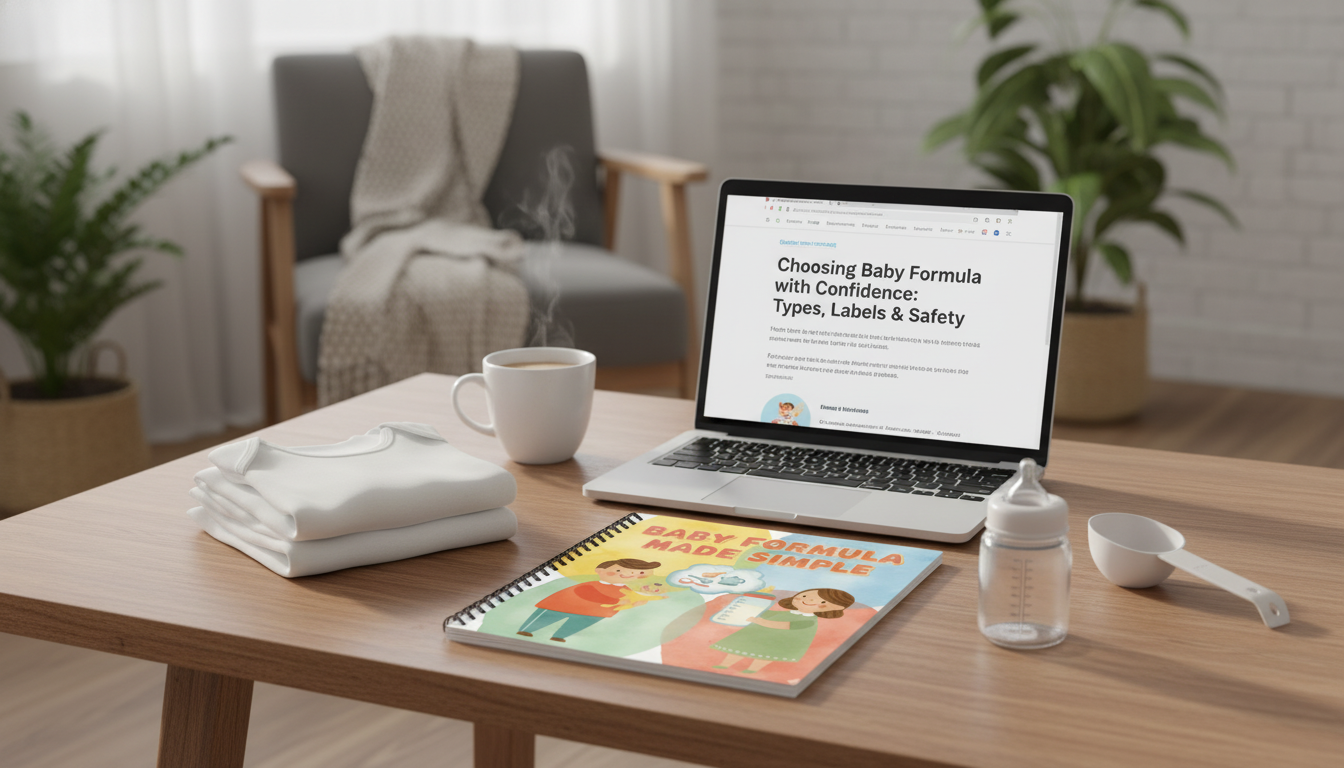 Choosing Baby Formula with Confidence: Types, Labels & Safety