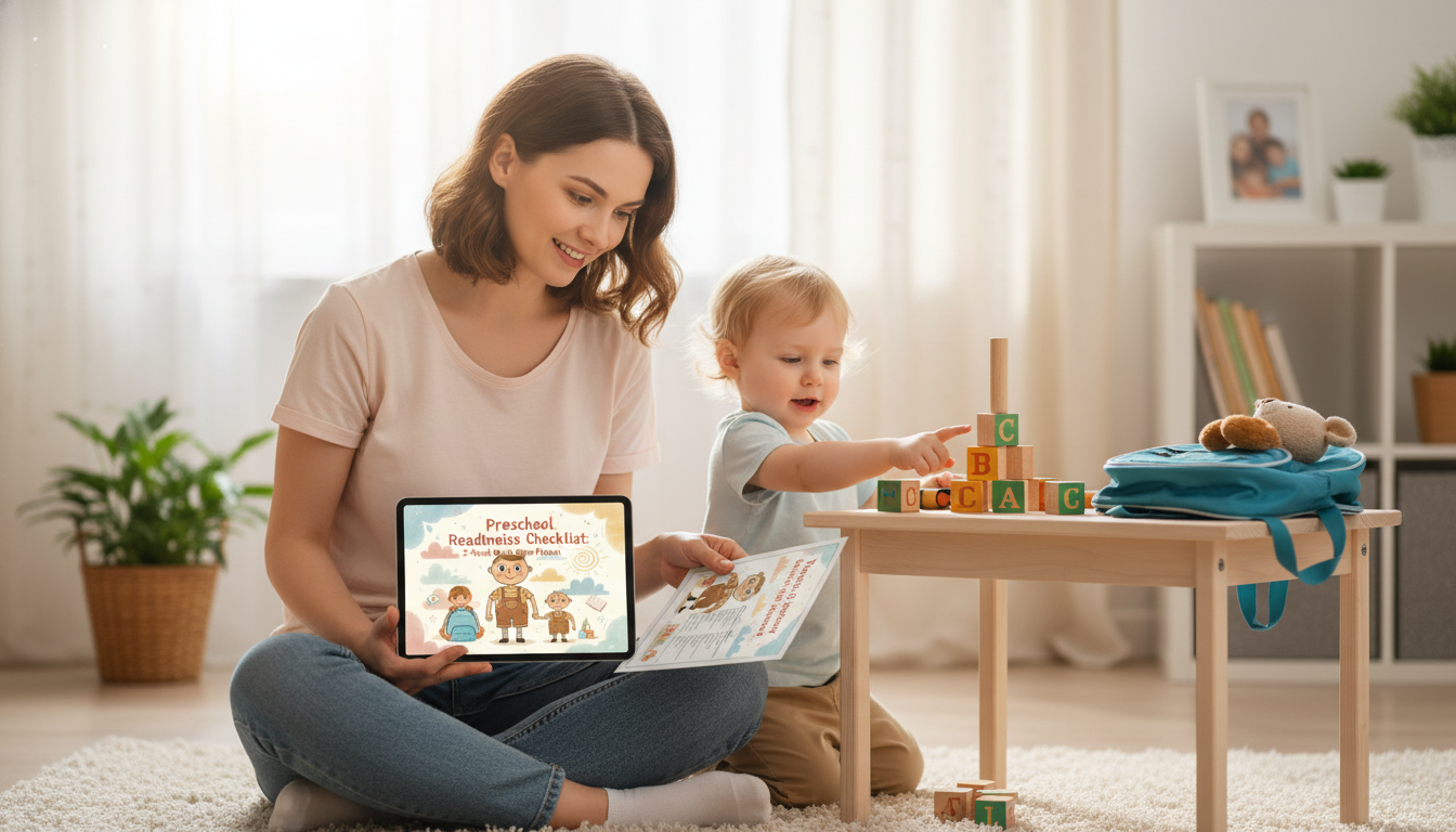 Preschool Readiness Checklist: 2-Week Plan for Parents