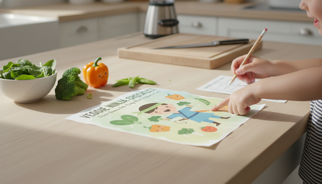 Veggie Ninja Checklist: Sneak Greens Into Every Meal