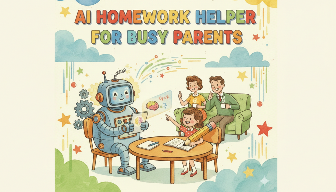 AI Homework Help for Parents: A 10-Minute Rescue Routine
