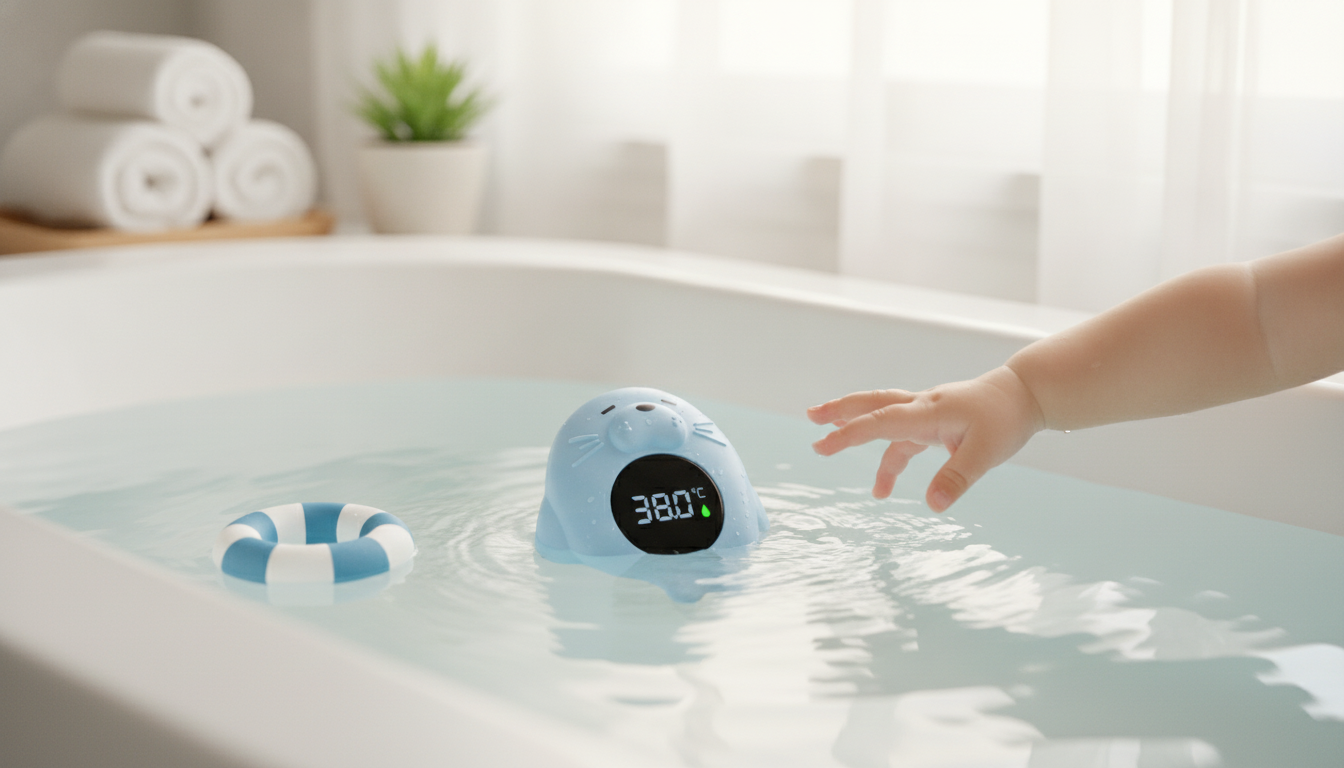 LED Baby Bath Thermometer: Floating Temp Alert Guide