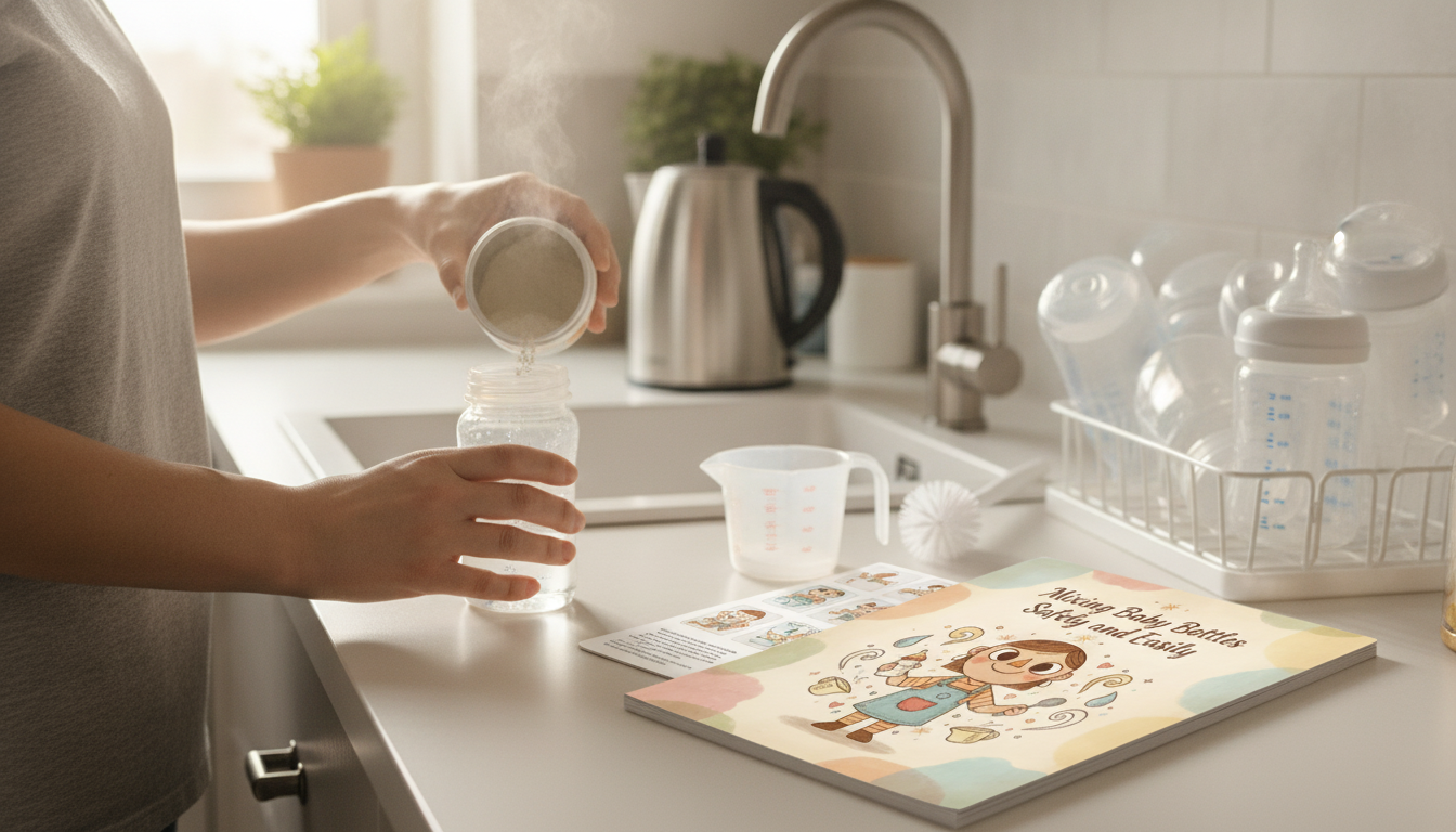 Safe Baby Bottle Mixing: Formula Prep Routine for Parents