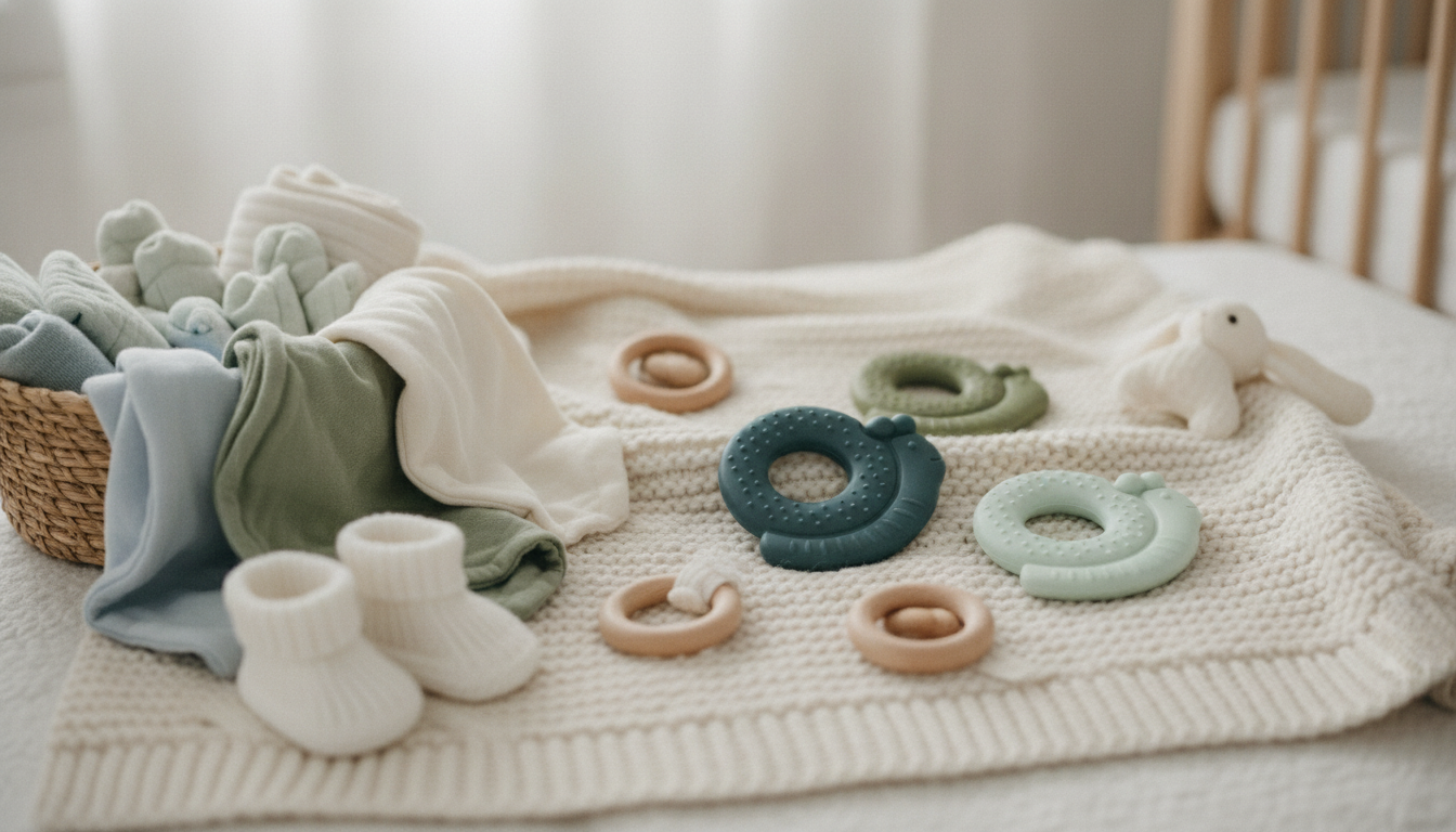 Soft Silicone Baby Teether: Safe Soothing Gum Relief