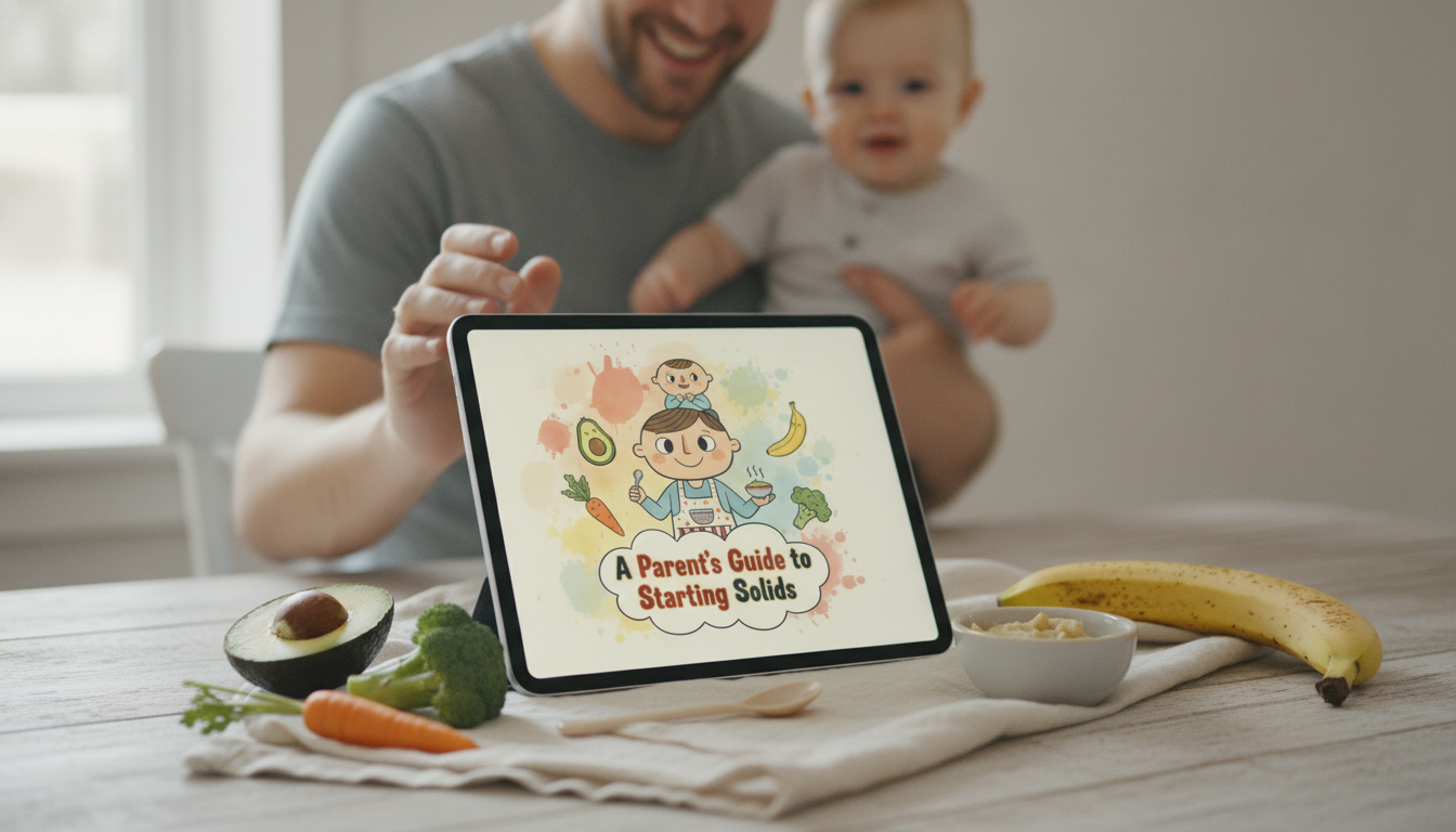 Starting Solids: Readiness Signs, First Foods & Safety
