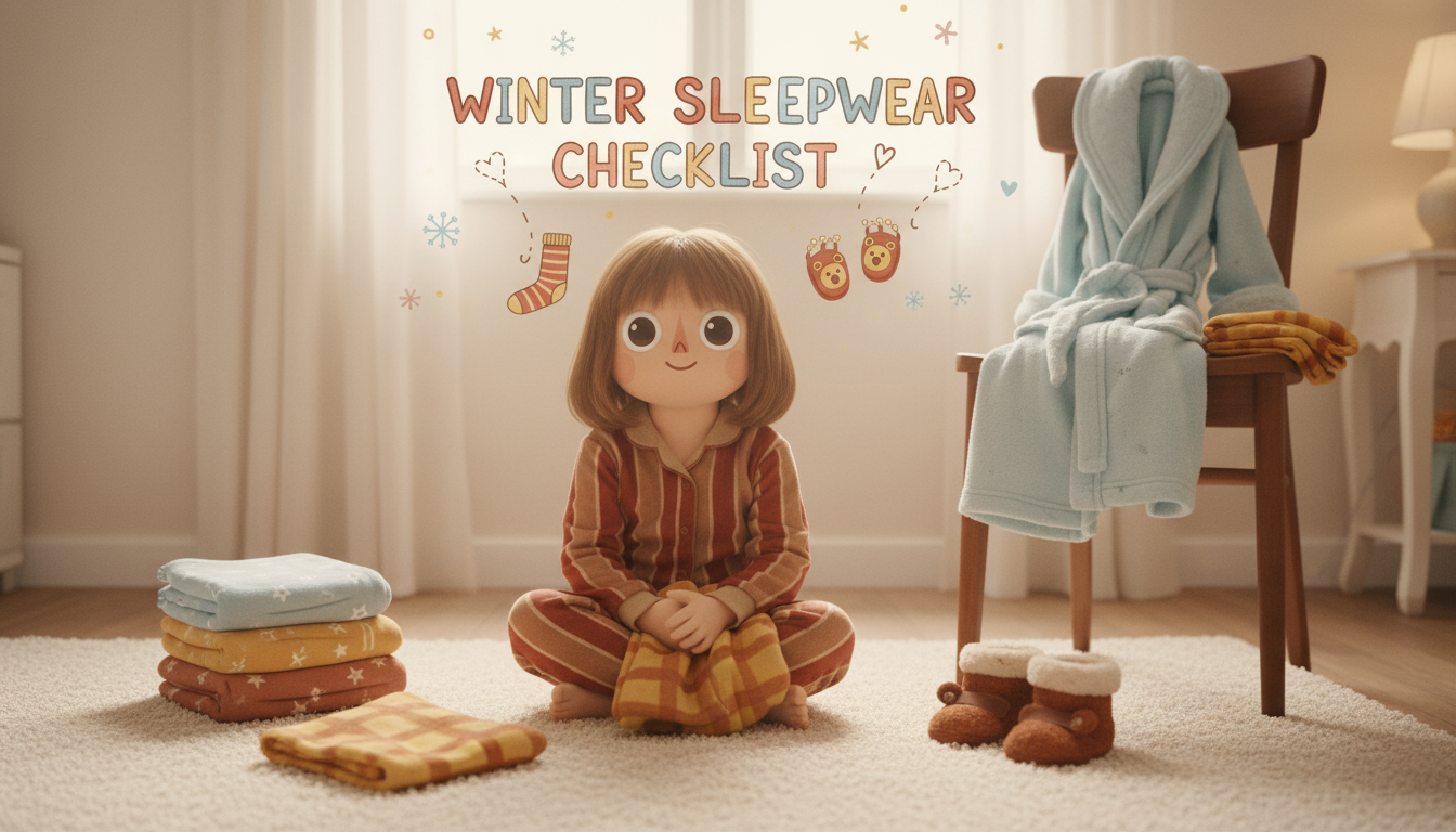Winter Baby Sleepwear Checklist: Safe Layers & Room Tips