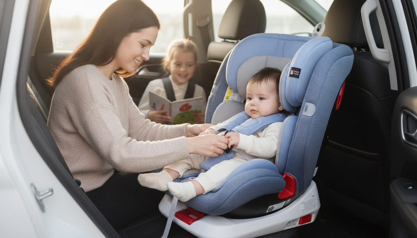 360 Swivel ISOFIX Car Seat: Infant to 12 Years Guide