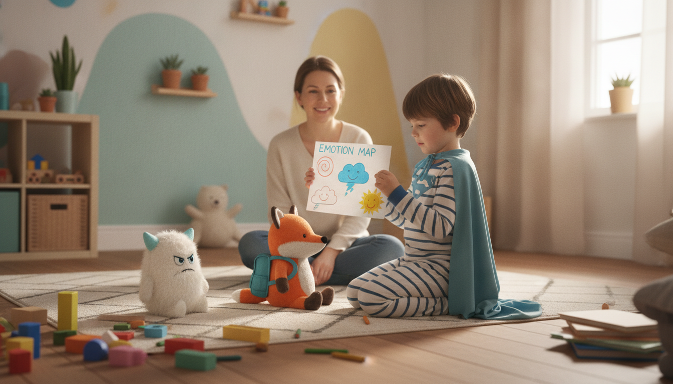 Kids’ Anger Tools: Calm-Down Skills, Scripts, and Repair