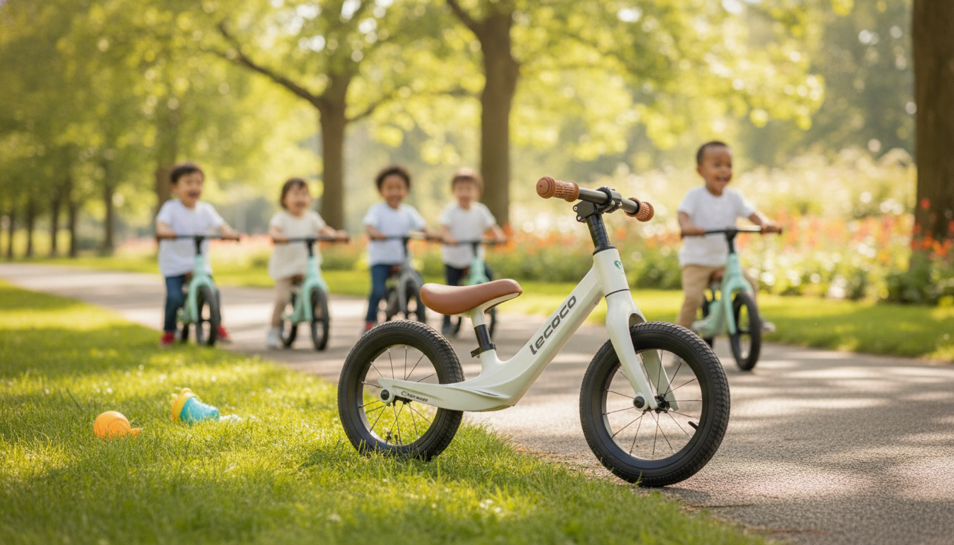 Lightweight Toddler Balance Bike (2–5): Adjustable, No Pedals