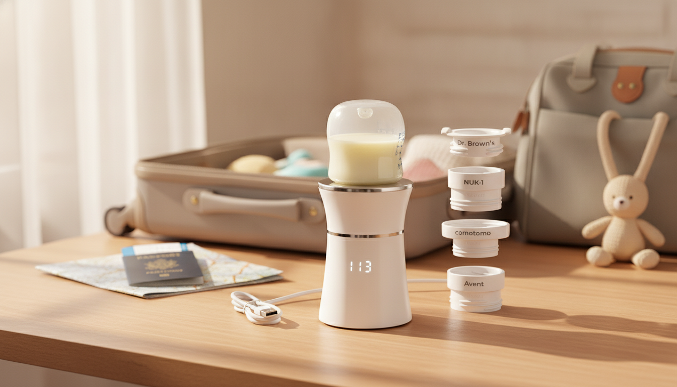 Portable USB Baby Bottle Warmer: Travel Feeding Made Easy