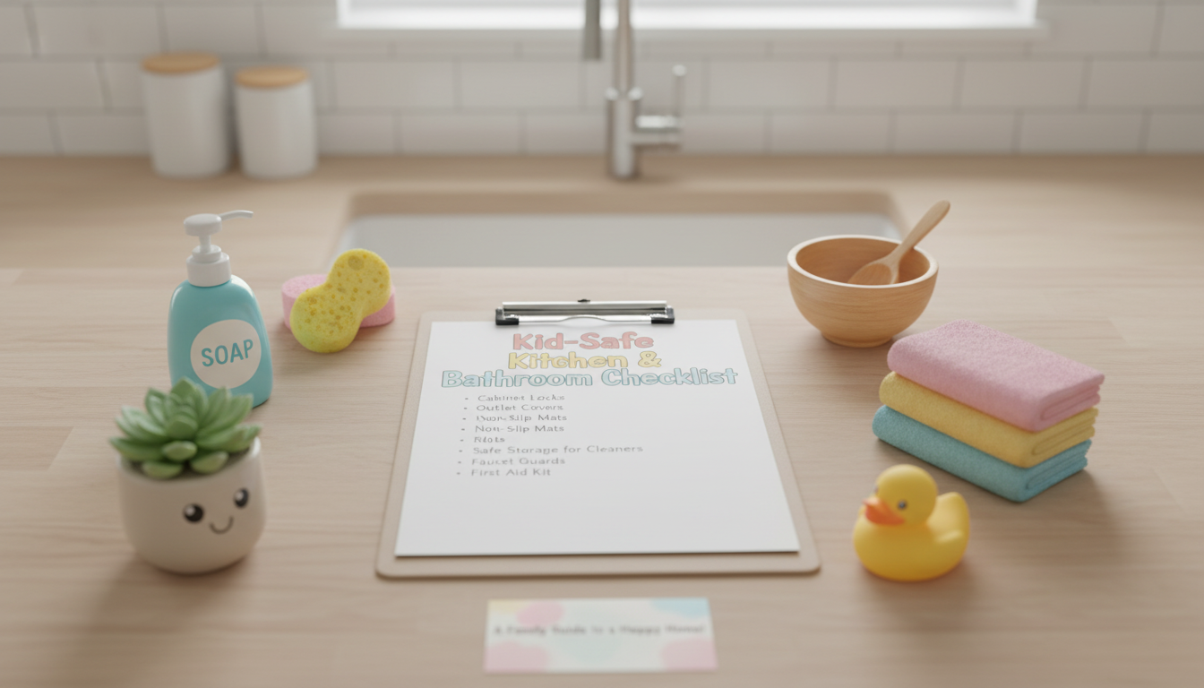 5 Kitchen Safety Rules for Kids (Simple, Clear & Safe)