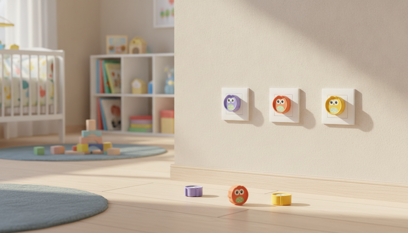 Silicone Socket Covers for EU Outlets (6-Pack)