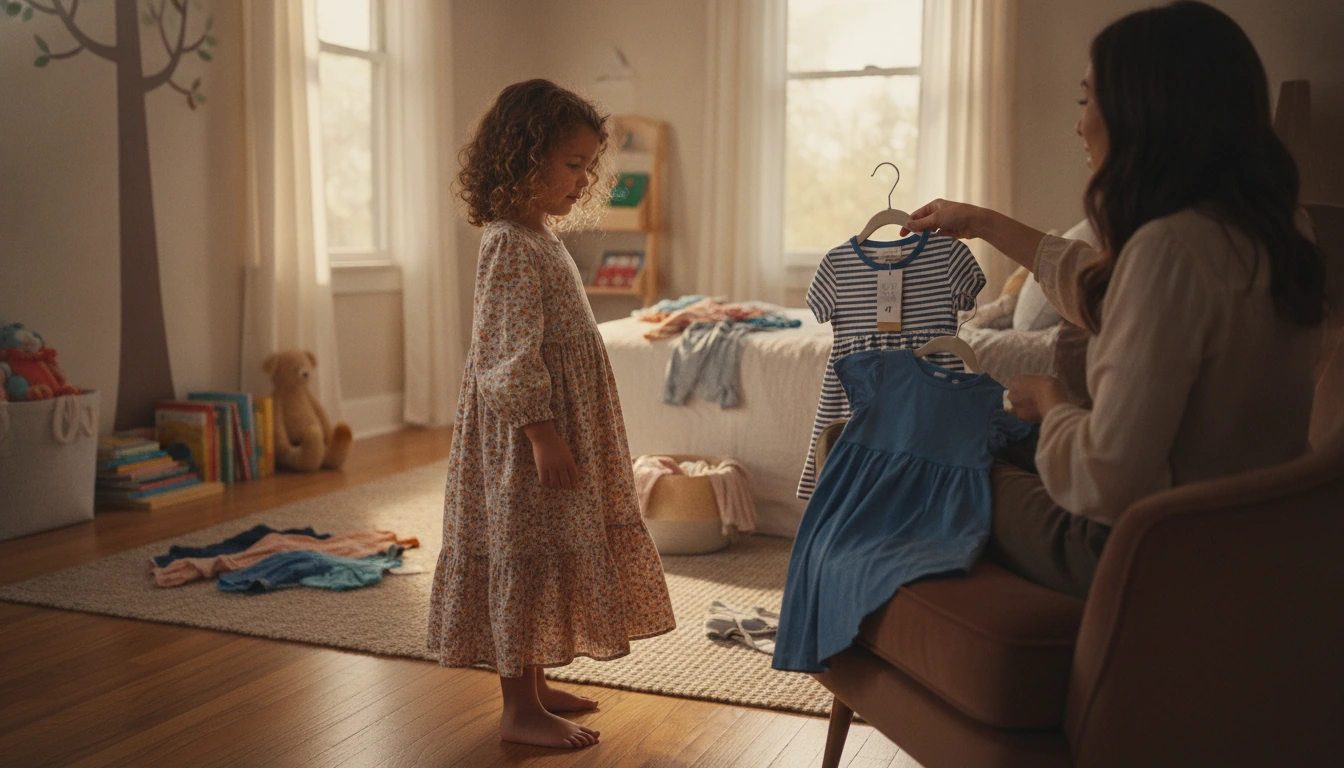 4-Year-Old Girl Dress Size: 4T vs 4 + Fit Tips