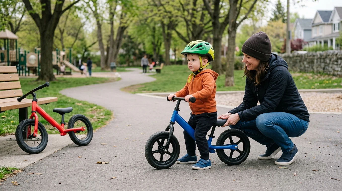 12 vs 14 Inch Toddler Balance Bike: Fit, Safety, Skills