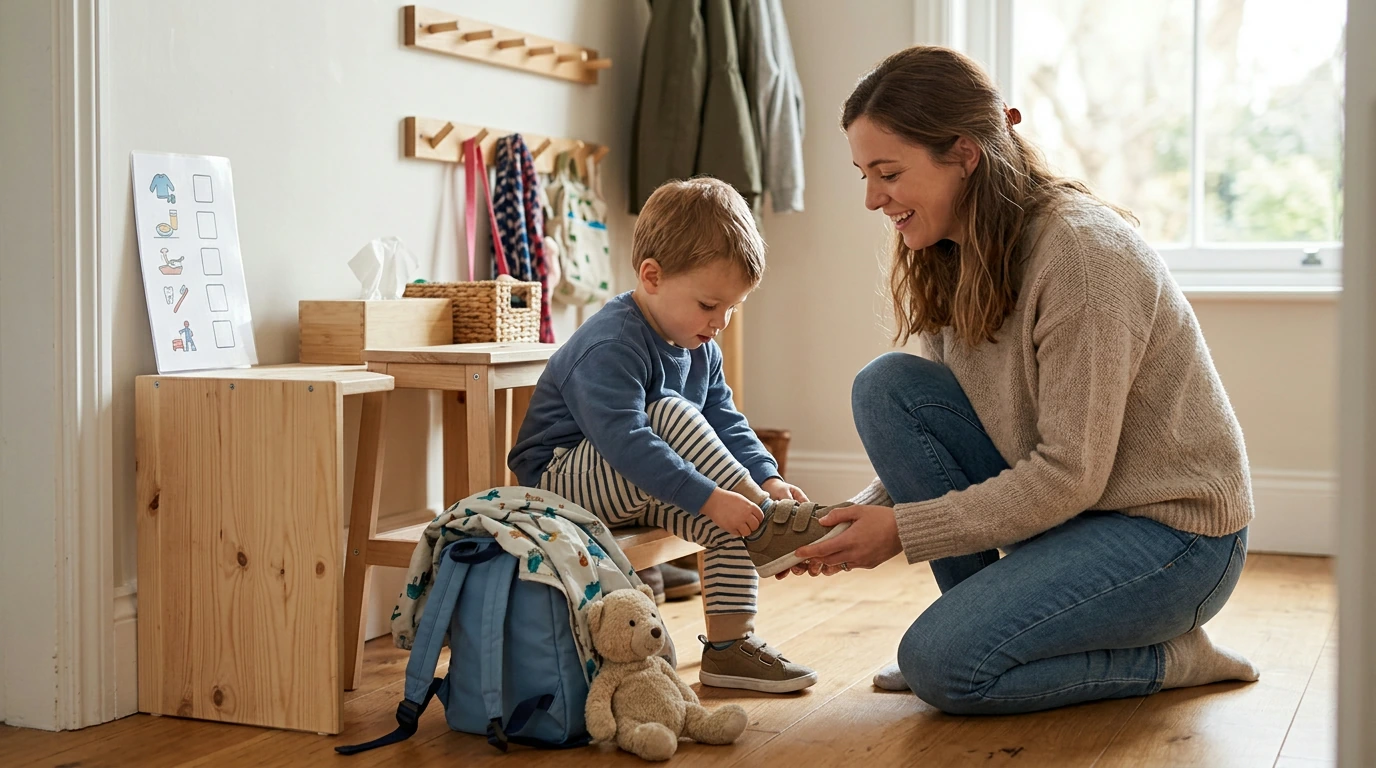 Toddler Preschool Prep: Routines & Printable Checklist