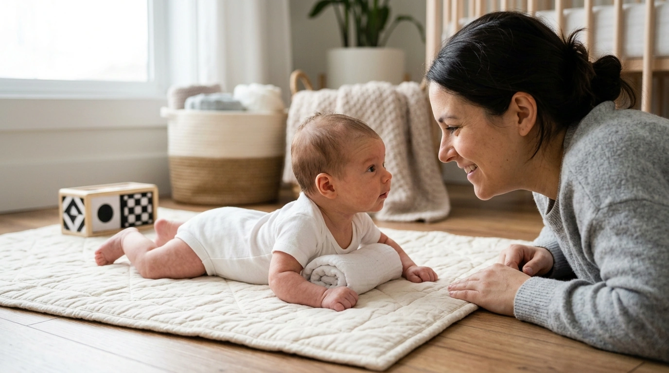 Tummy Time Without Tears: Gentle Routine + Checklist
