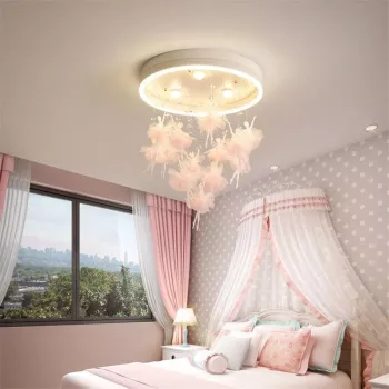 Soft-Glow Modern Romantic LED Ceiling Lamp Guide