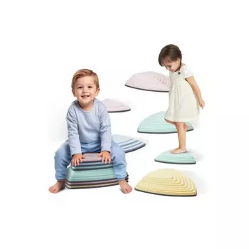 6 Kids’ Balance Stepping Stones for Sensory Obstacle Play