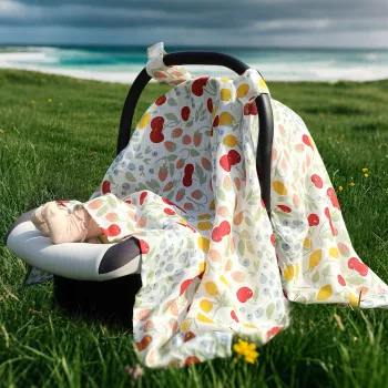 Breathable Sunshade Cover for Baby Car Seat & Stroller