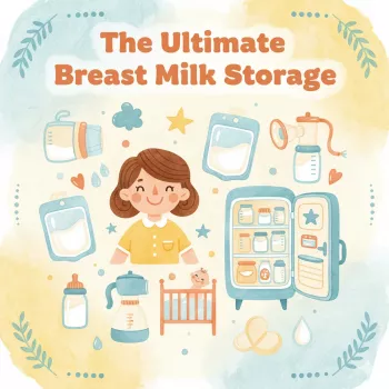 Breast Milk Storage Checklist: Label, Freeze, Rotate