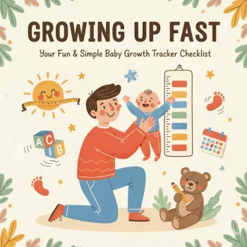 At-Home Baby Growth Tracker Checklist (Length, Weight, Head)